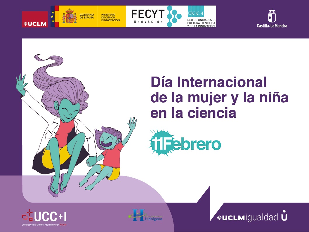 Cartel día internacional de la mujer y la niña en la ciencia