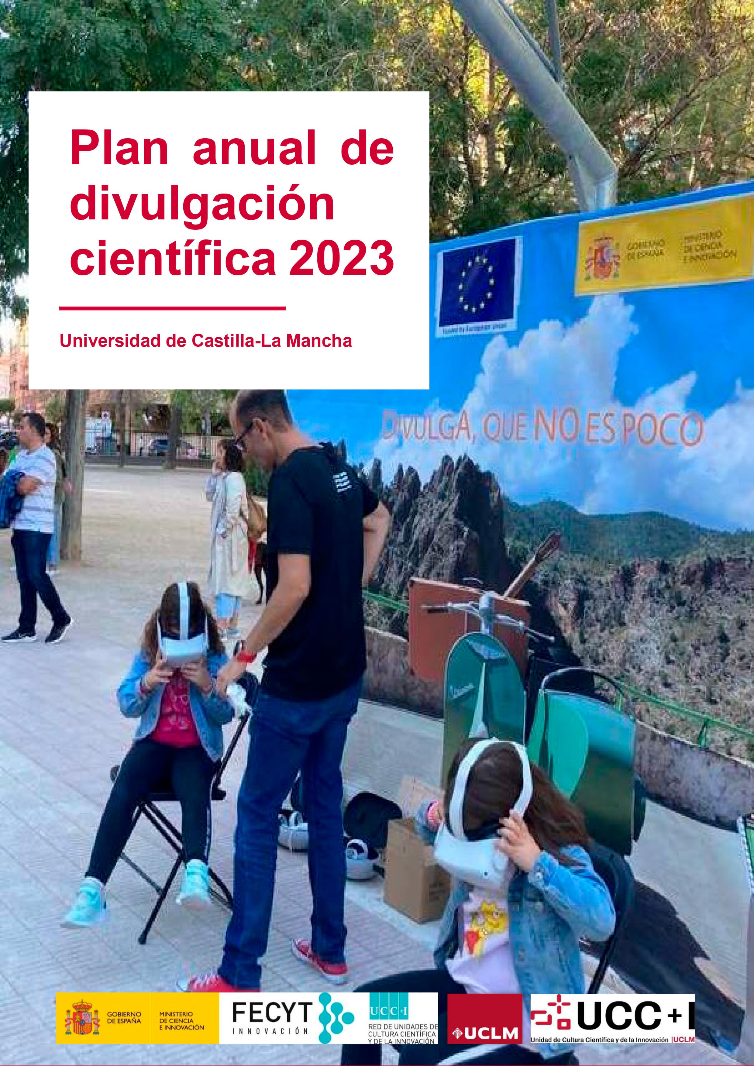 Plan anual de divulgación científica 2023