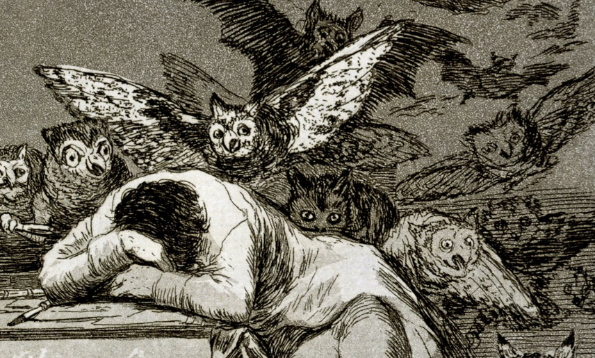 El sueño de la razón produce mostruos, Franciso de Goya