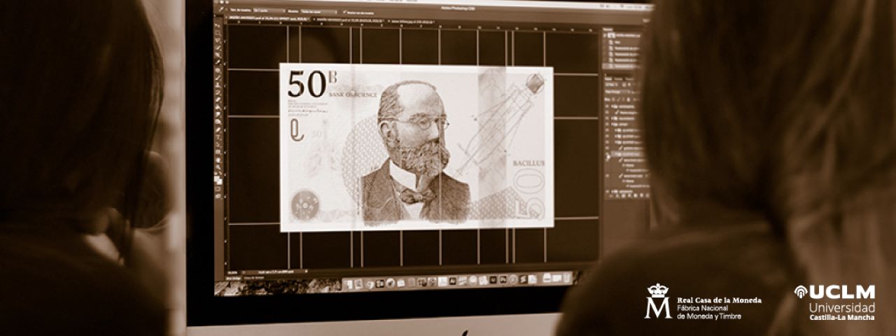 Grabado de un billete