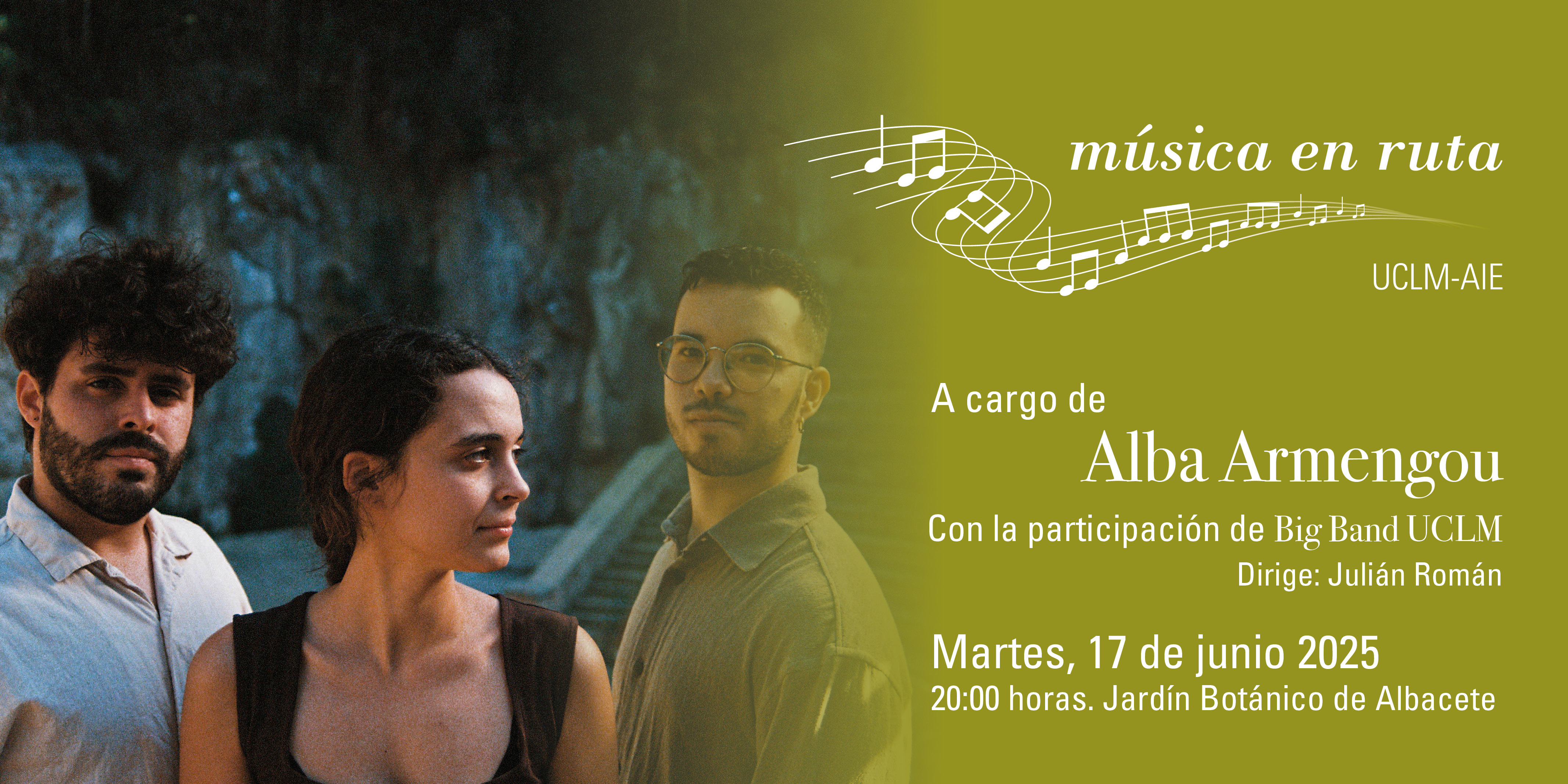 Cartel msica en ruta Albacete