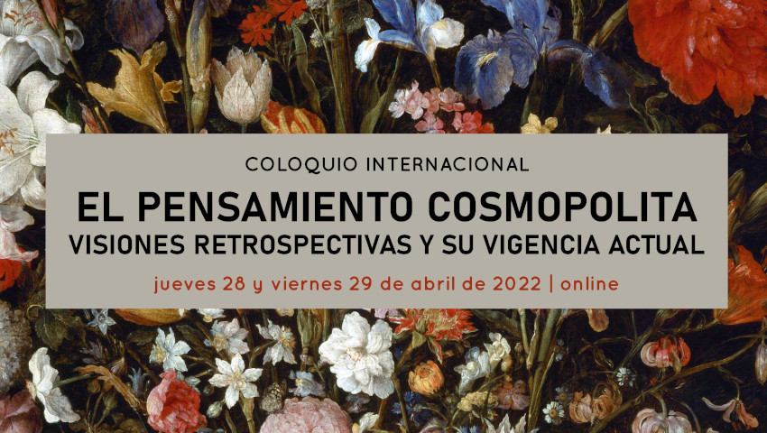 Cartel PENSAMIENTO COSMOPOLITA