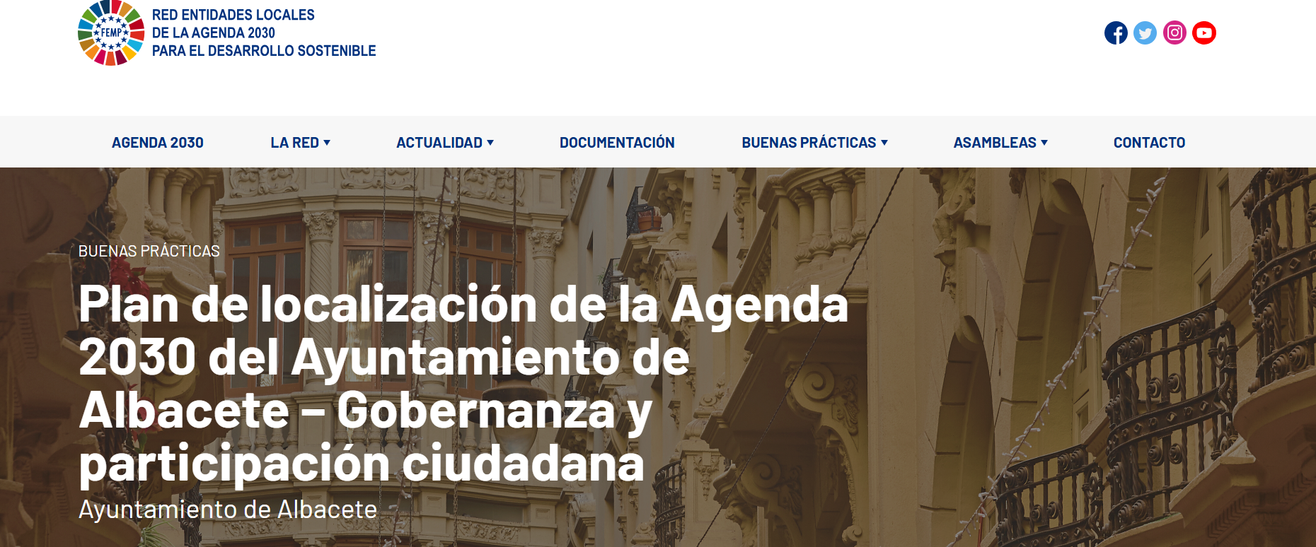 Buenas Prácticas de la Red de Entidades Locales – Agenda 2030 (2024)