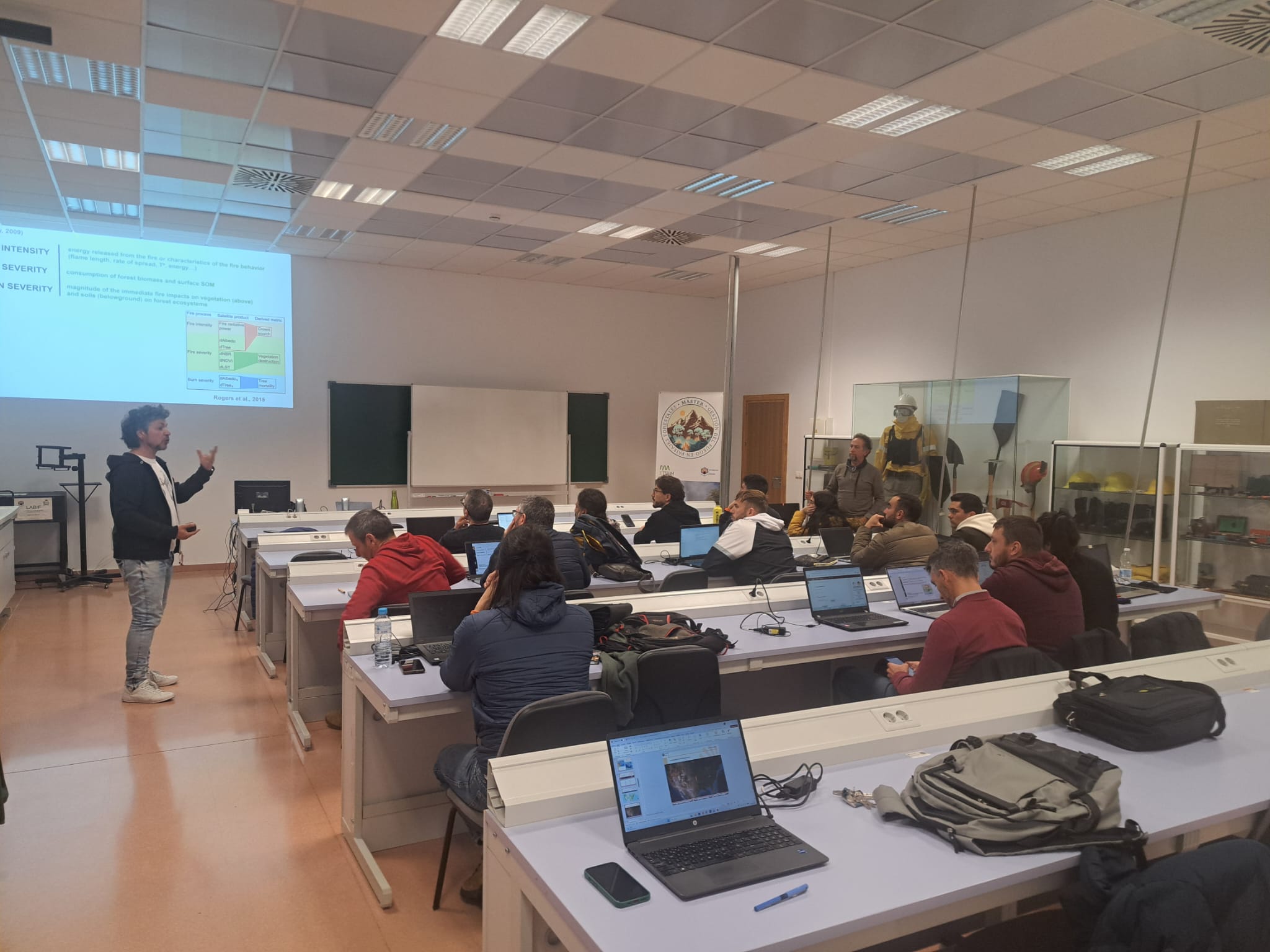 Participación en el Máster en Gestión del Fuego de la Universidad de Córdoba