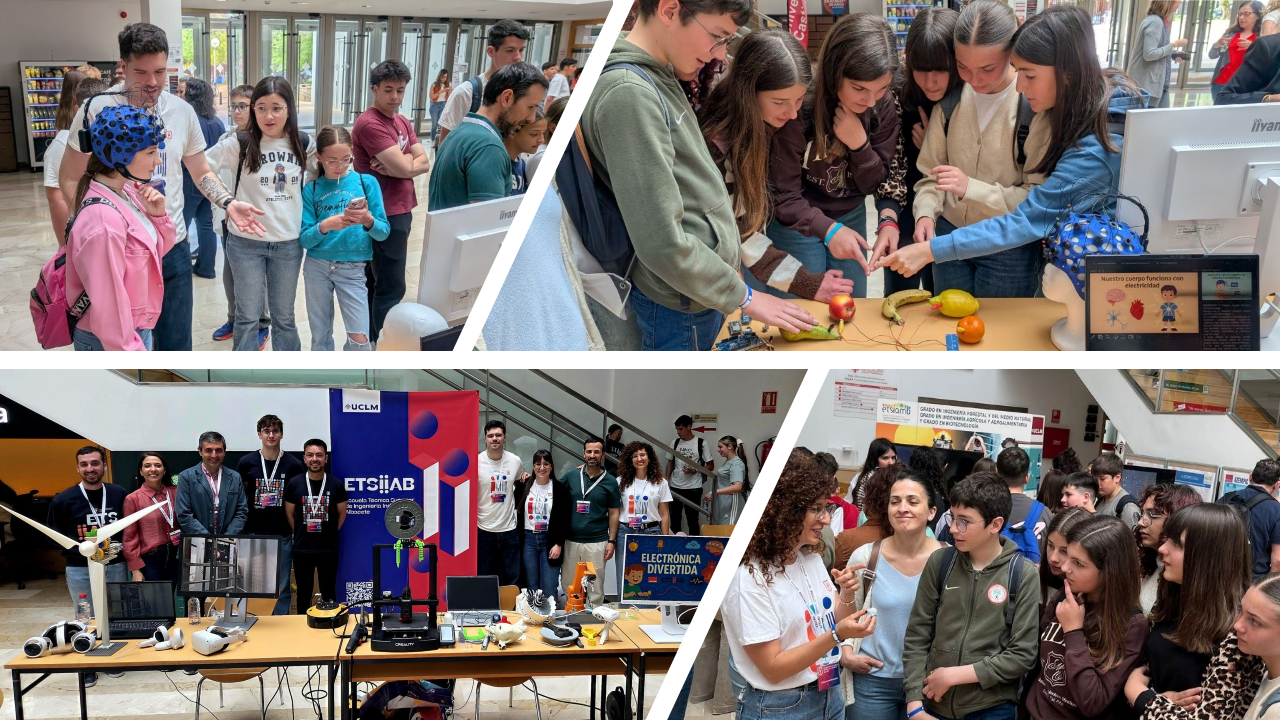 La Dra. Celia Garrido Hidalgo yel Dr. Eloy García Pérez participaron en la II Jornada STEAM UCLM-ASPIGA