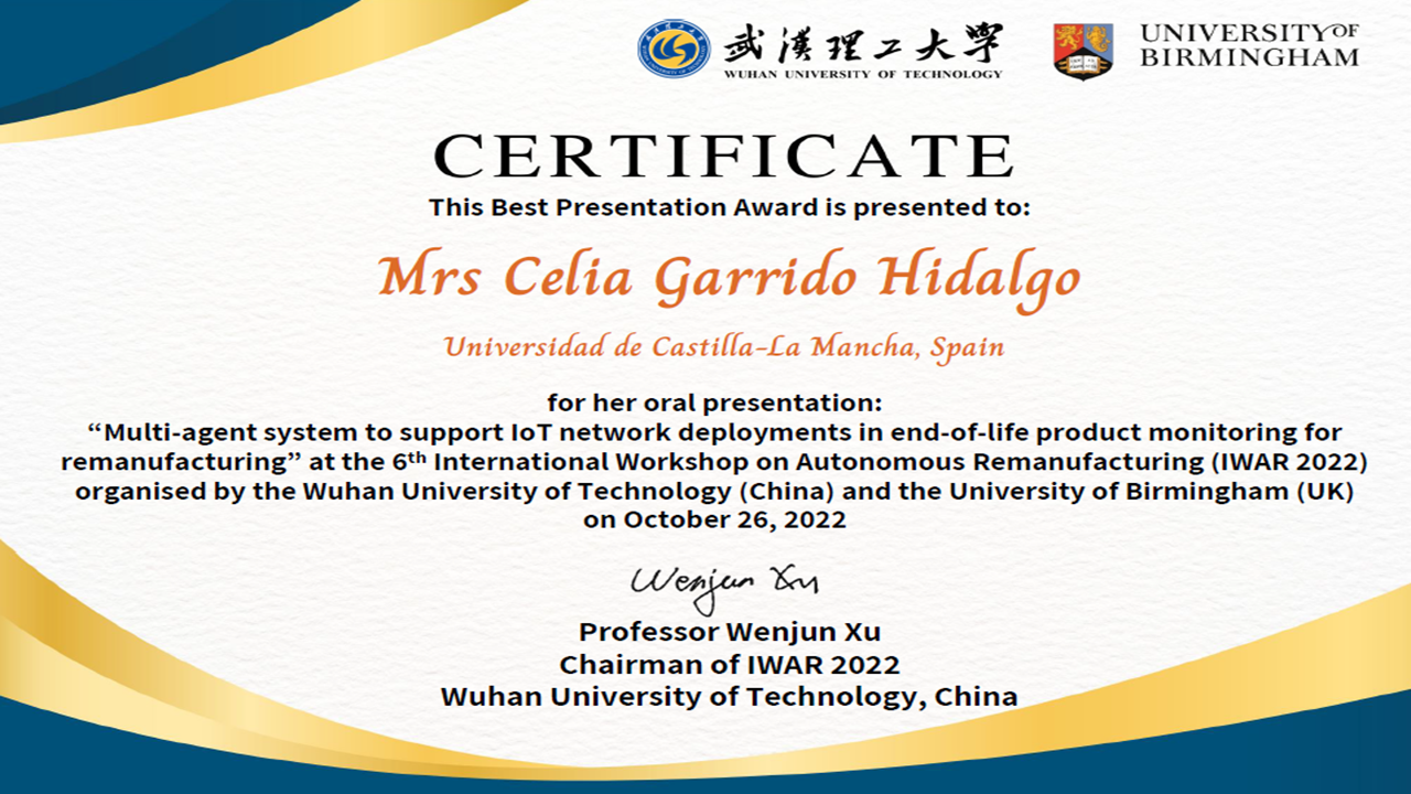 Premio Celia IWAR