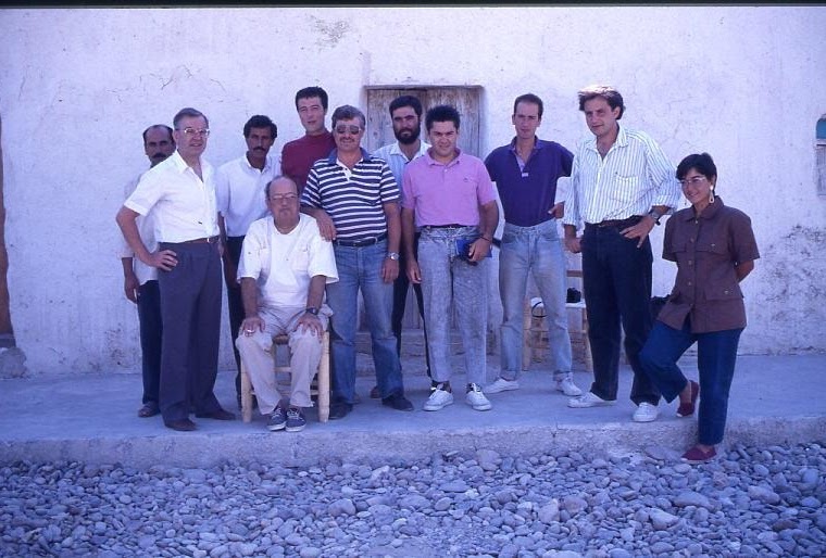 Miembros de la compañía arqueológica (1990) 