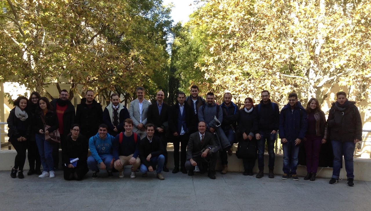 Participantes de la RCAO-I en la Facultad de Letras de Ciudad Real (2016). 