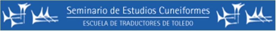 Seminario de Estudios Cuneiformes Escuela de Traductores de Toledo 2004