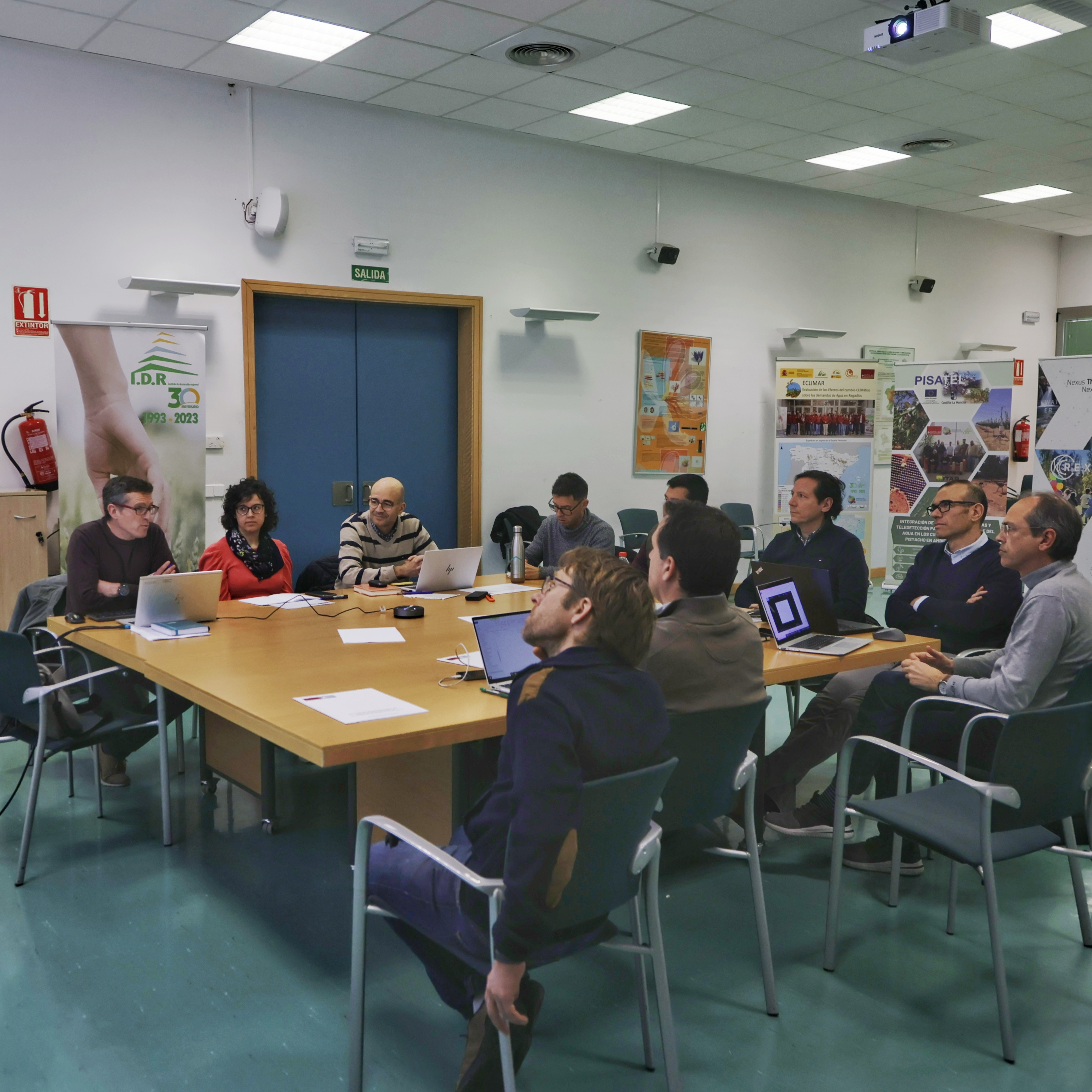 El encuentro tuvo lugar en el Instituto de Desarrollo Regional IDR del Campus de Albacete
