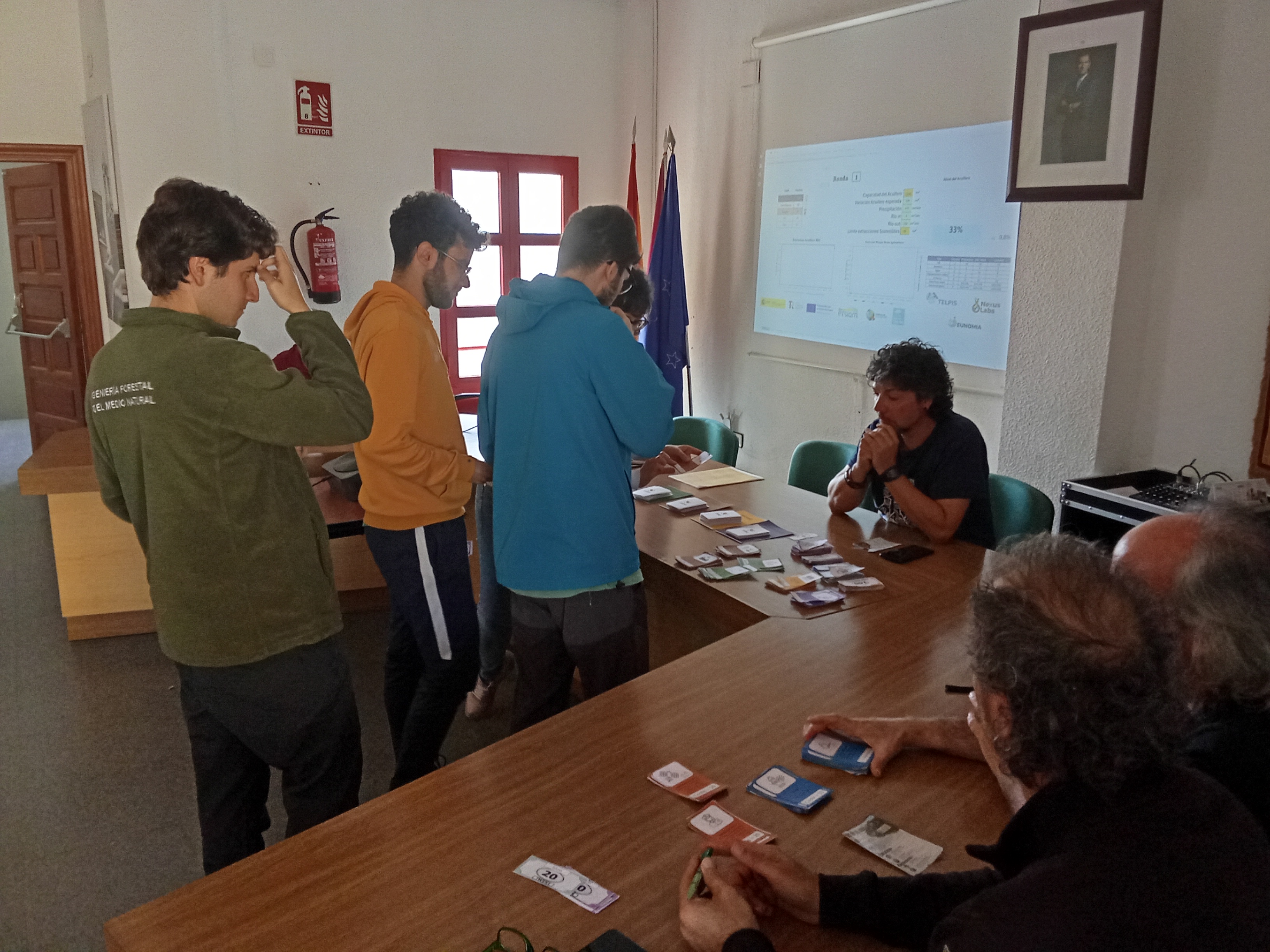 Estudiantes del grado en Ingeniería Forestal y del Medio Natural de la UCLM