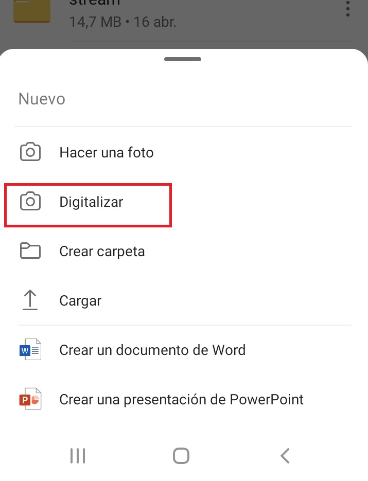 Digitalizar