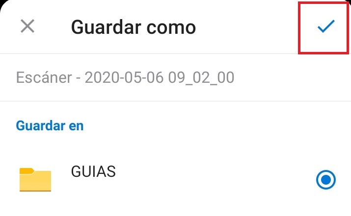 Guardar como