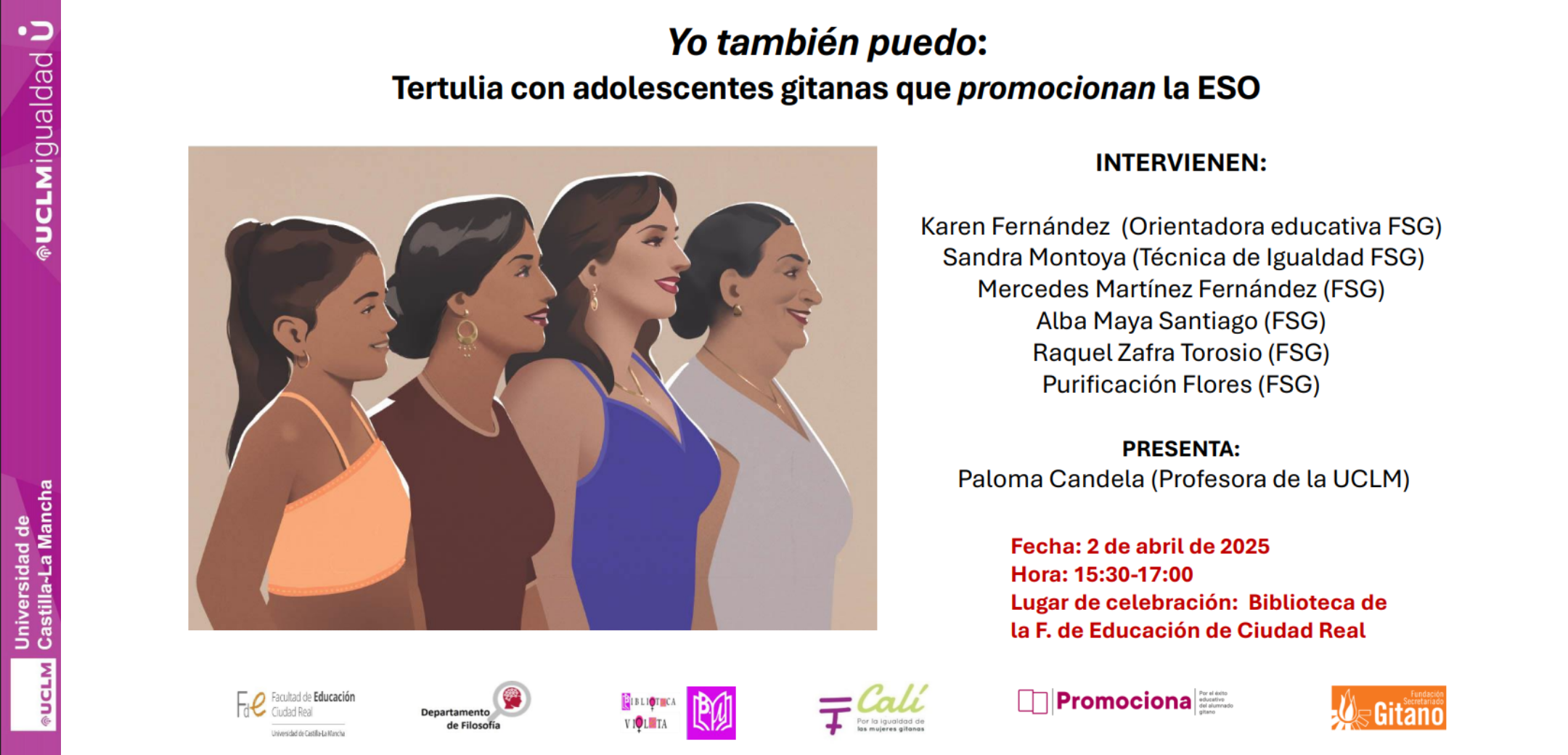 Tertulia feminista: Yo también puedo