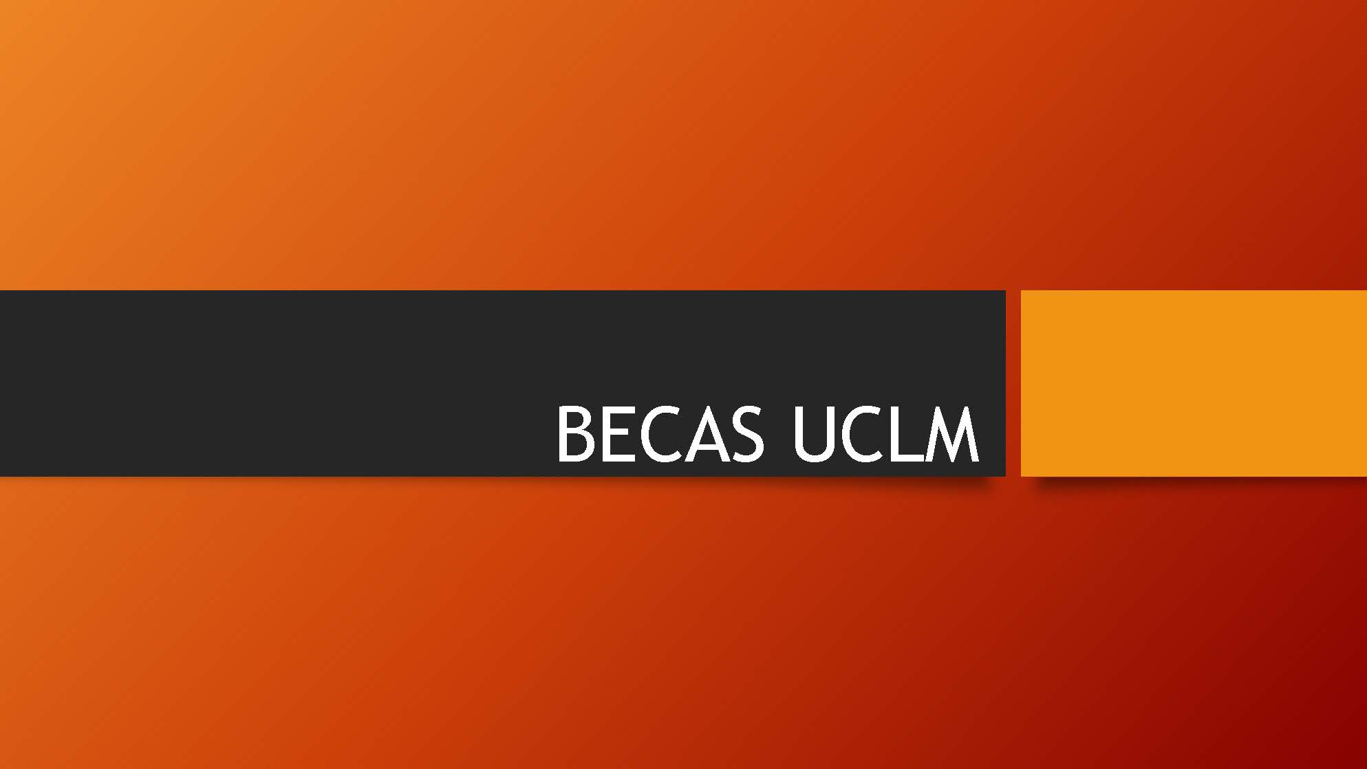 BECAS UCLM