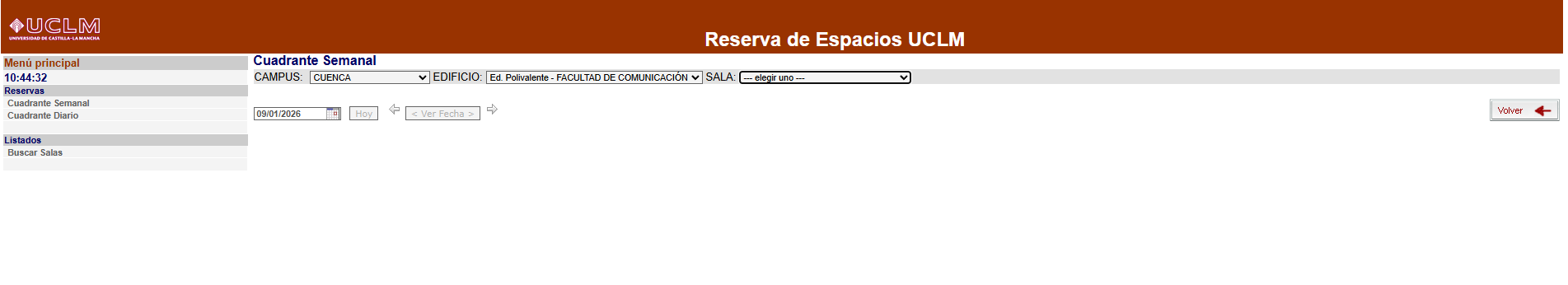 Reserva espacios