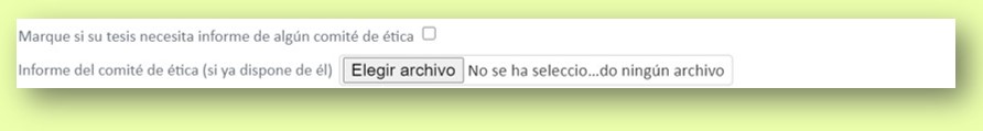 subida de informe comité sobre ética científica en PI