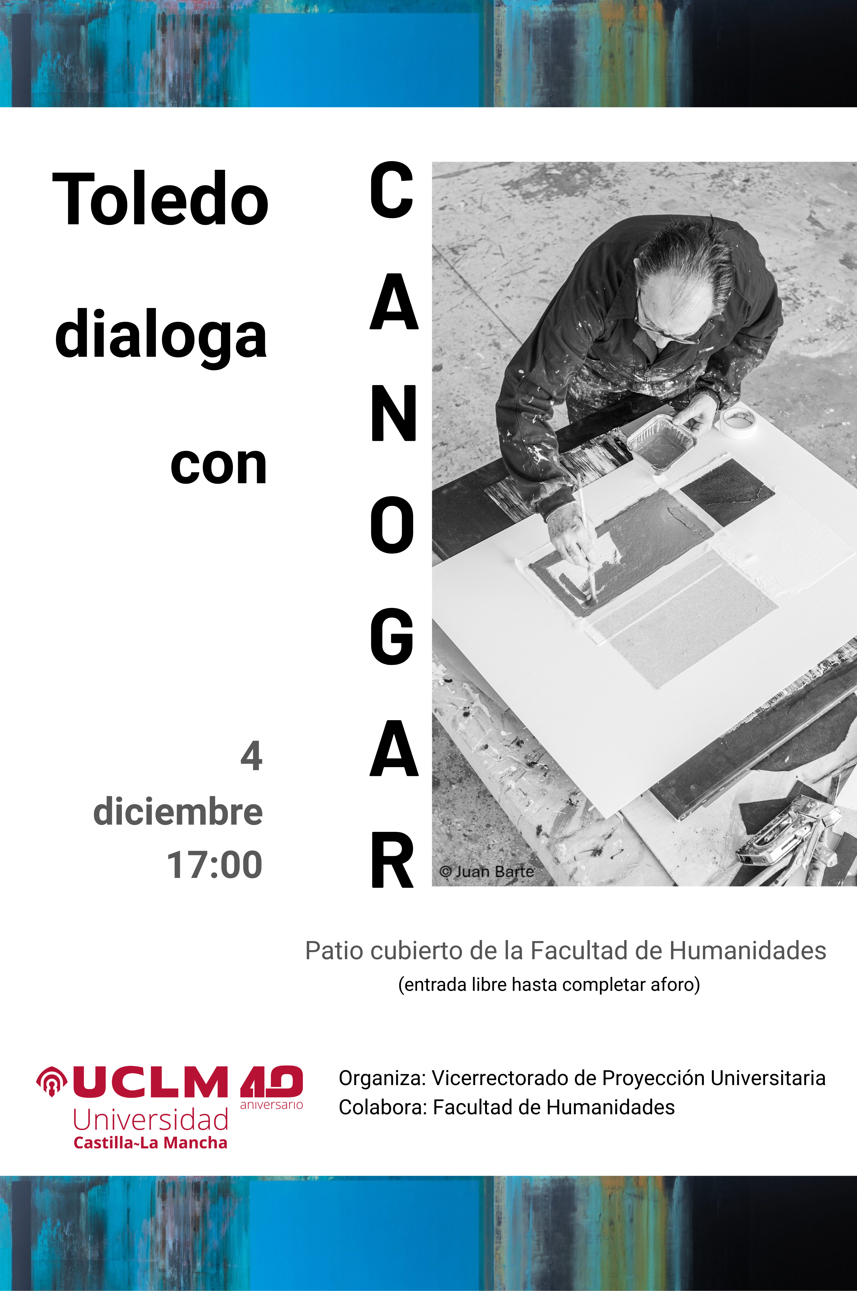 Encuentro “Toledo dialoga con Canogar”