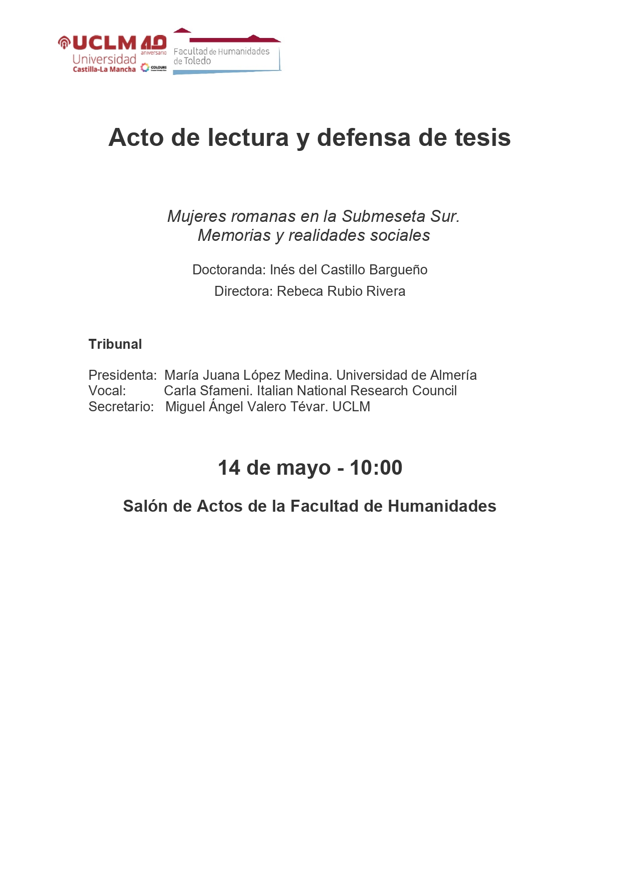 Tesis Ines del Castillo