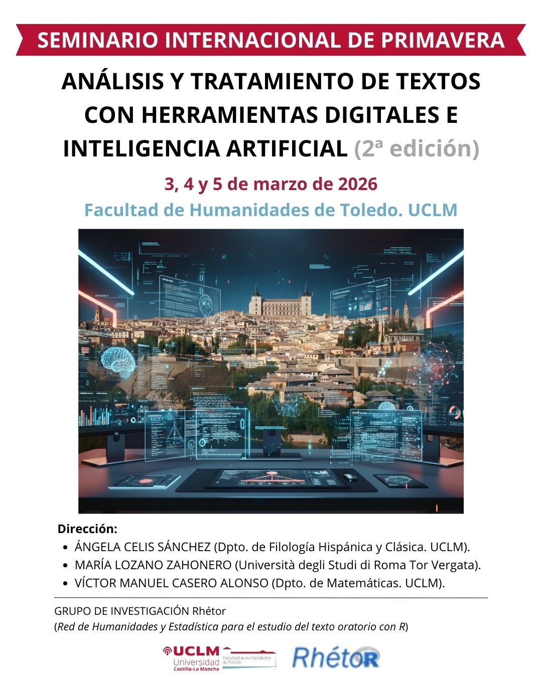 Seminario Primavera "Analisis y tratamientos de textos con herramientas digitales e inteligencia artificial"