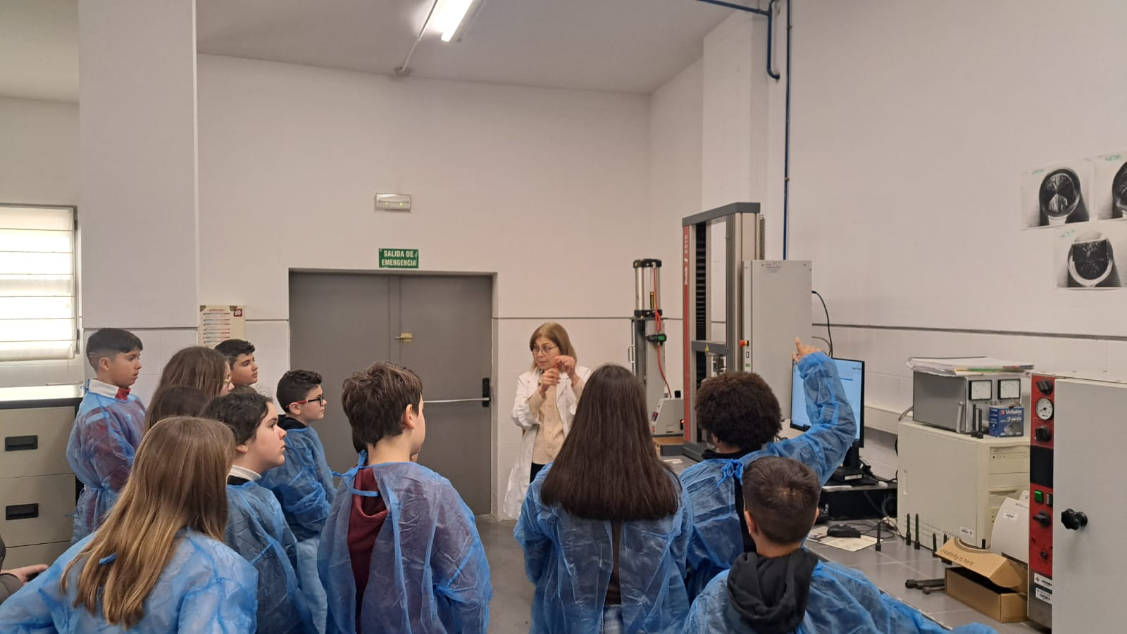 Visita Laboratorio Tecnología Fabricación