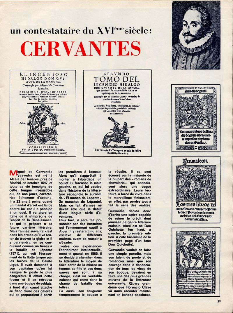 Biografía de Cervantes