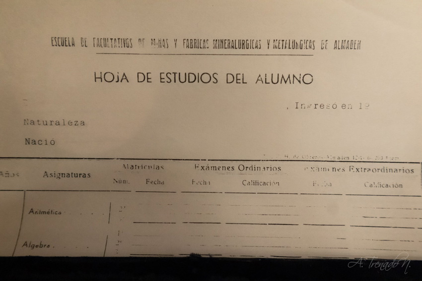 Hoja de estudios