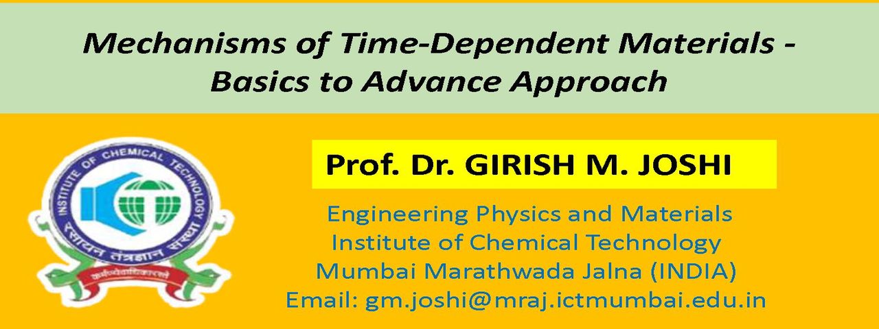 CONFERENCIA Professor-Dr. Girish M. Joshi / 1 de abril de 2025