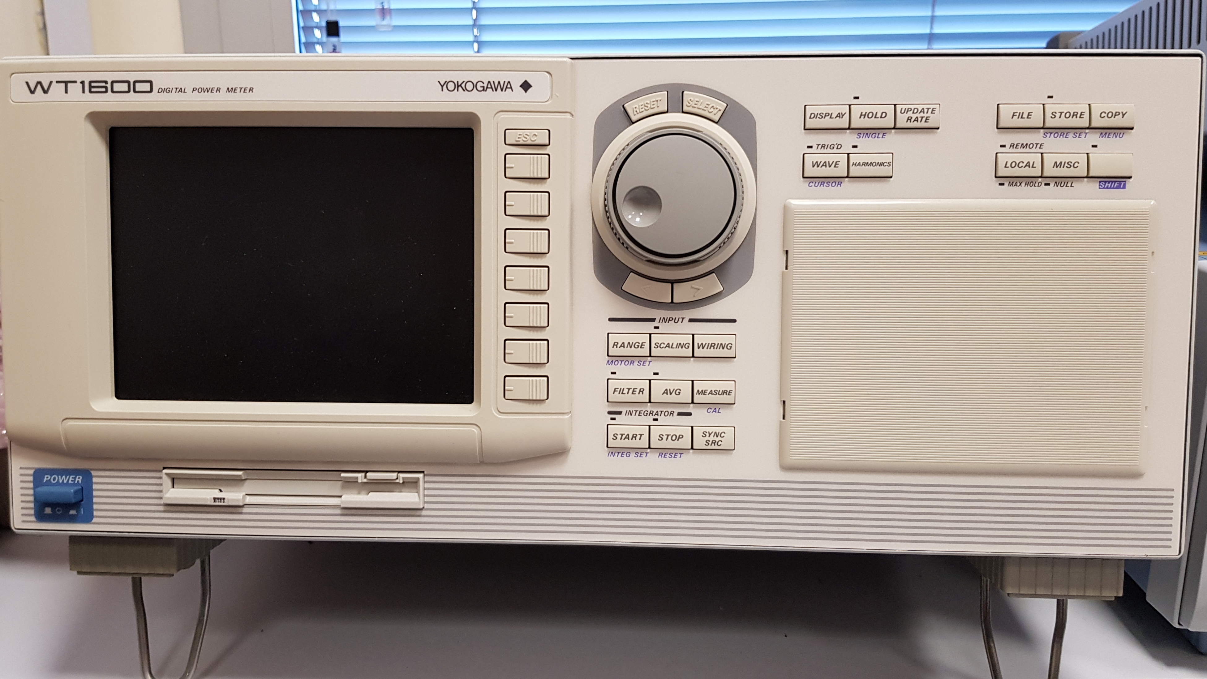 Digital power meter WT1600, Yokogawa