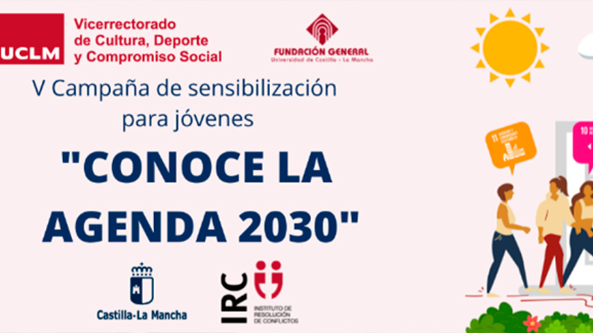 La UCLM acoge mañana en Albacete la V Campaña de Sensibilización para Jóvenes “Conoce la Agenda 2030”