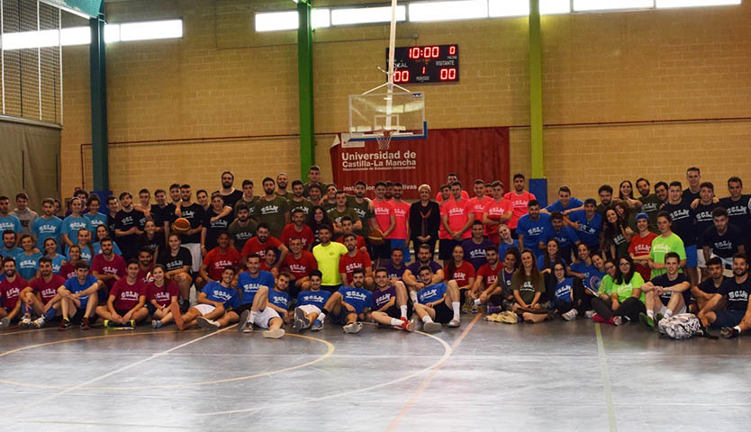 Deportistas participantes en la fase intercampus.