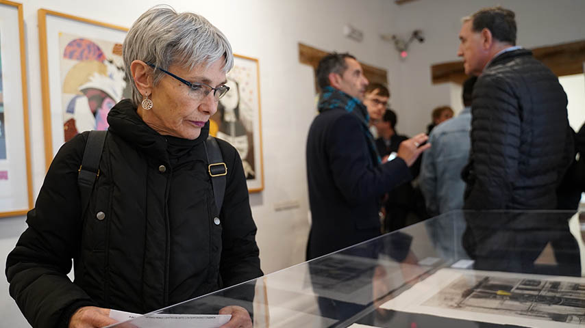 Inauguración de la exposición 'Arquitectura ubana'.