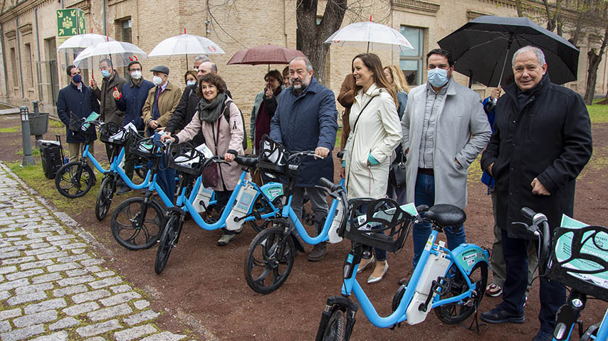 presentación del plan piloto Toledo en bici.