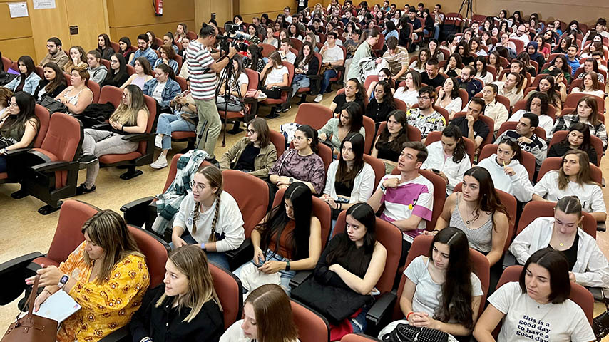 Participantes en la jornada sobre la agenda 2030