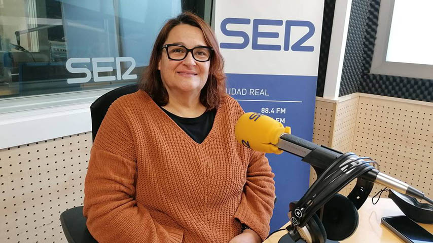 La profesora Coral Calero