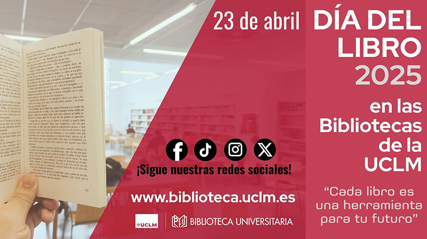 Día del Libro 2025 en las bibliotecas de la UCLM