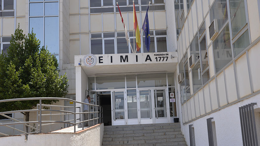 Imagen de archivo de la Escuela de Ingeniería Minera e Industrial de Almadén.