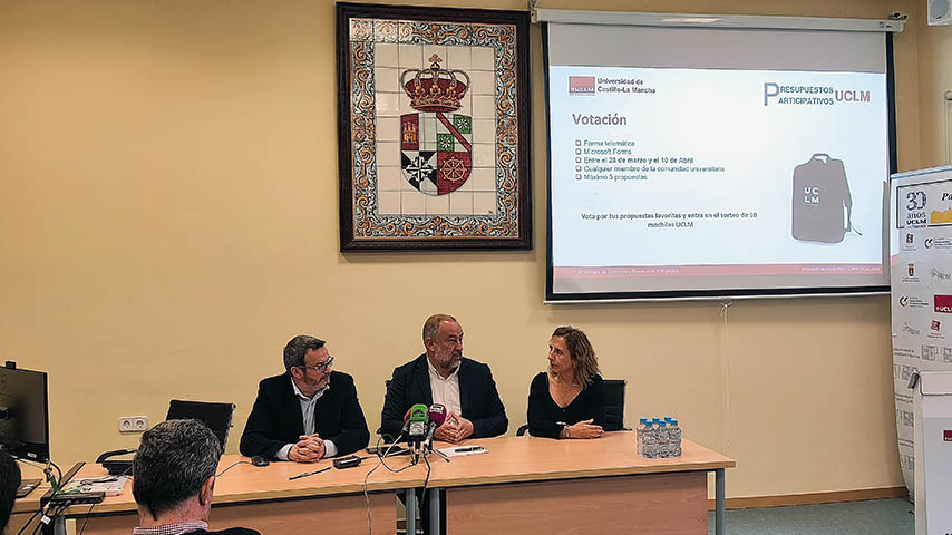 Presentación de los presupuestos participativos en Talavera de la Reina.
