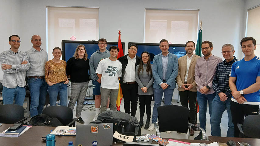 Visita del TEC de Monterrey al Campus de Toledo