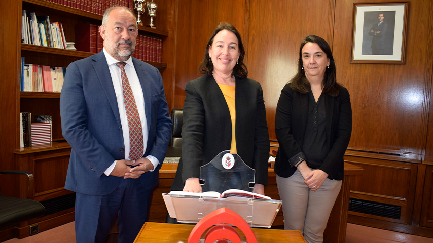 Toma de posesión de Ana Rivas como nueva vicerrectora de Sostenibilidad e Infraestructuras