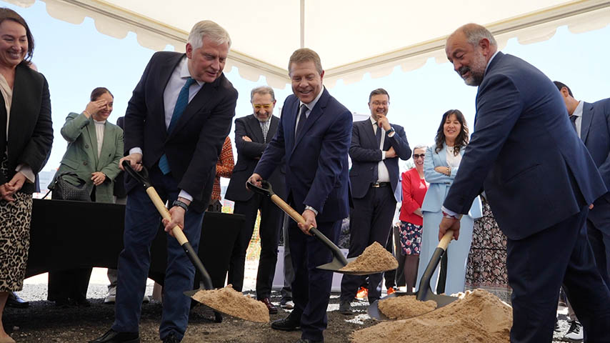Colocación de la primera piedra del Campus Biosanitario de Ciudad Real.