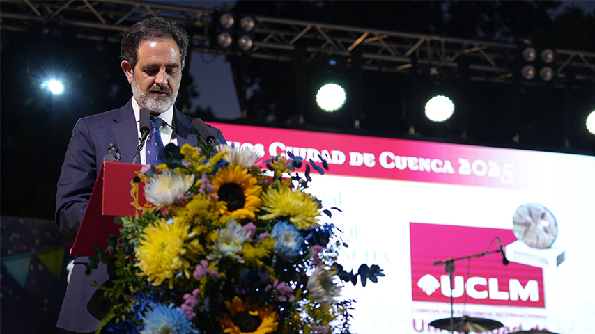 La UCLM recibe el Premio Ciudad de Cuenca a la Labor Social 2025.