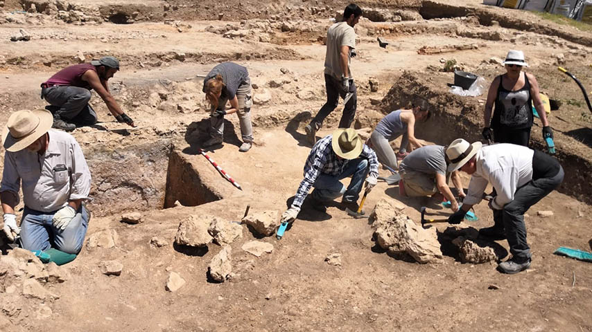 Campaña de excavaciones arqueológicas en la monumental villa romana de Noheda (Cuenca).