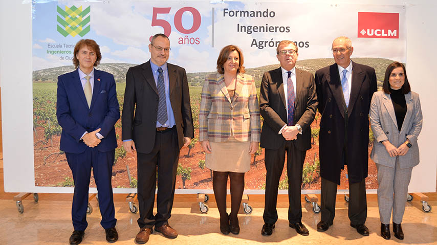 Acto conmemorativo del 50 aniversario de la Escuela Técnica Superior de Ingenieros Agrónomos.