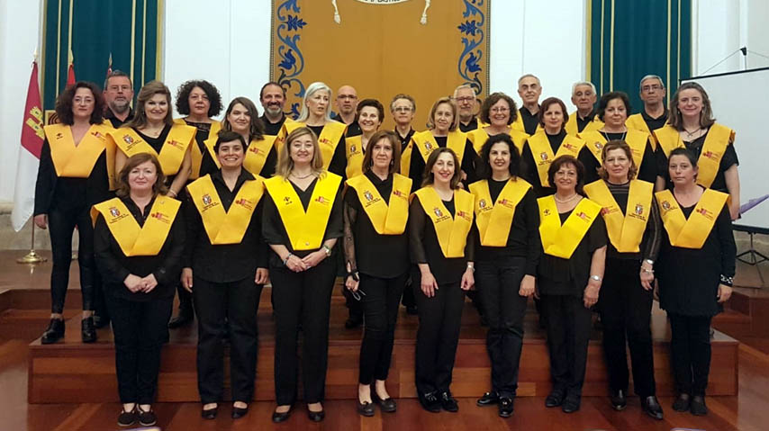 La Agrupación Coral Universitaria de Ciudad Real con su formación actual