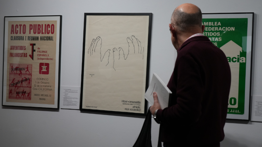 Exposición 'Carteles en Democracia'.