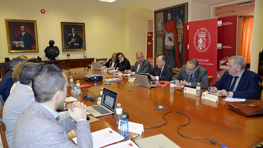 Último pleno del Consejo Social de 2023.