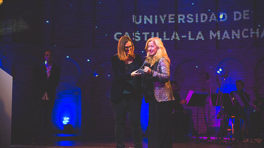Entrega del premio Las uvas de la SER a la UCLM