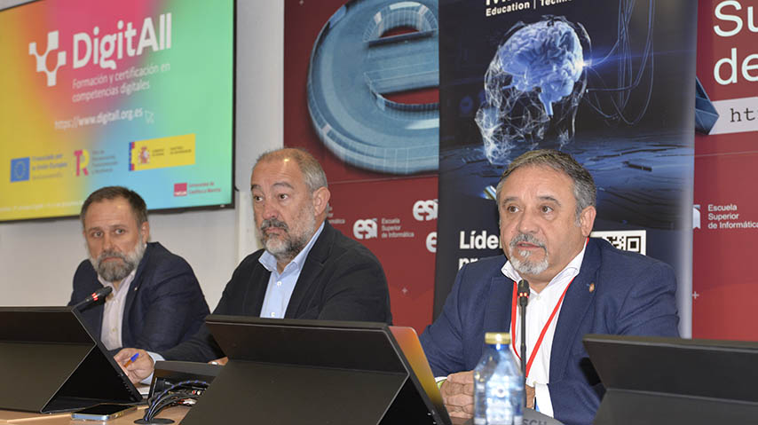 Presentación de resultados del proyecto de formación y certificación en competencias digitales, DigitAll.