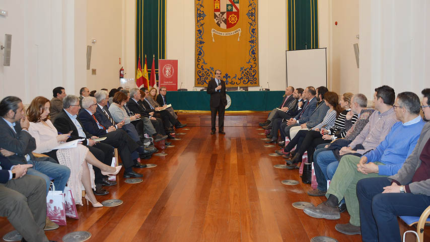 Encuentro de los miembros del Consejo Social con empresarios de la provincia de Ciudad Real.